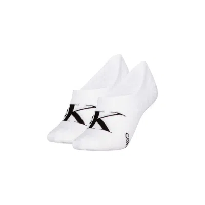 Calvin Klein Jeans Est.1978 White Cotton Sock