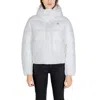 Calvin Klein Jeans Est.1978 Calvin Klein Jeans White Recycled Polyester Jackets & Women's Coat