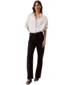 Calvin Klein Jeans Est.1978 Women's 90s Straight-leg Stretch Jeans In Ck Essential Black