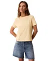 Calvin Klein Jeans Est.1978 Women's Archive Logo Cotton Crewneck T-shirt