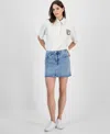 CALVIN KLEIN JEANS EST.1978 WOMEN'S DENIM MINI SKIRT