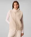 Calvin Klein Jeans Est.1978 Women's Mock Neck Vest In Gray