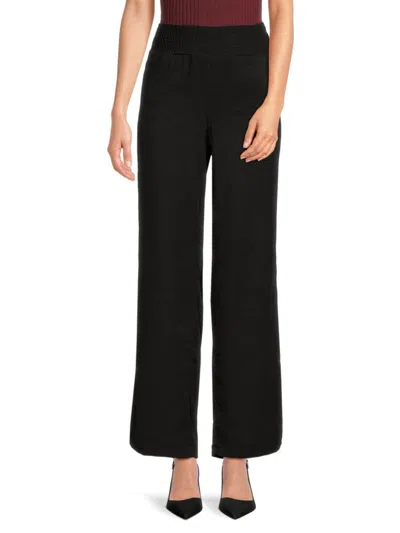 Calvin Klein Jeans Est.1978 Women's Solid Pants In Black