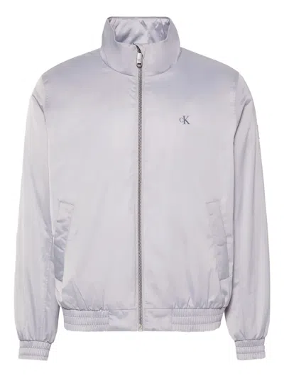 Calvin Klein Jeans Est.1978 Zip Jacket In Gray