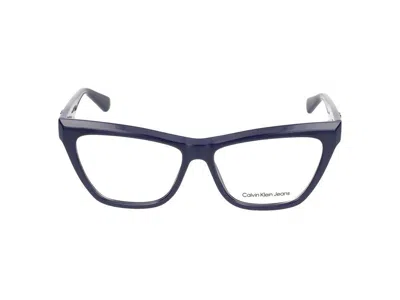 Calvin Klein Jeans Eyeglasses In Blue