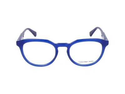 Calvin Klein Jeans Eyeglasses In Blue