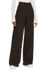 Calvin Klein Jeans High Rise Wide Infinite Black In Nero