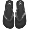 Calvin Klein Jeans Logo Beach Flip Flops Black