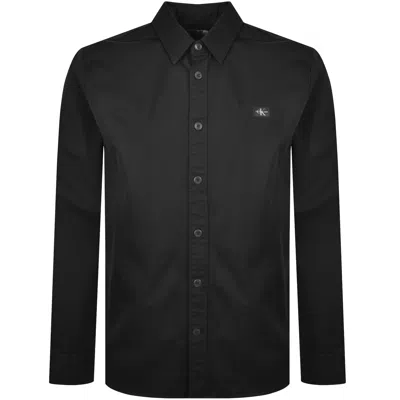 Calvin Klein Jeans Long Sleeve Shirt Black