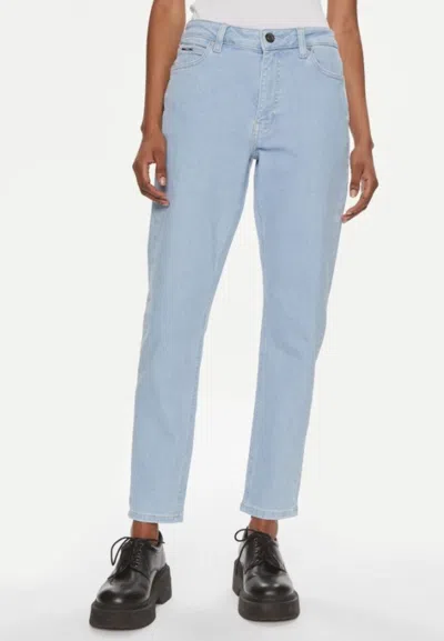 Calvin Klein Jeans Mid Rise Slim Ankle Light Blue