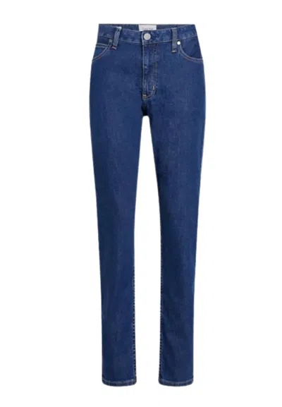Calvin Klein Jeans Mid Rise Slim-mid Blue