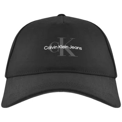 Calvin Klein Jeans Monologo Cap Black