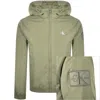 Calvin Klein Jeans Padded Jacket Green In Green