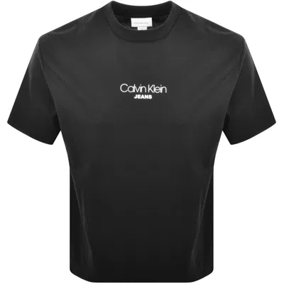 Calvin Klein Jeans Relaxed Fit T Shirt Black