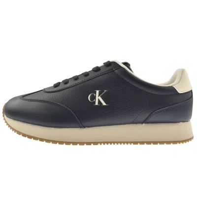Calvin Klein Jeans Runner Trainers Navy