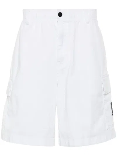 Calvin Klein Jeans Shorts In White