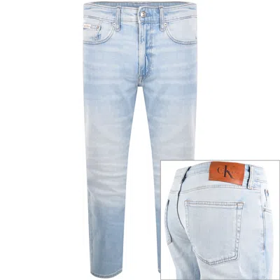 Calvin Klein Jeans Slim Straight Jeans Blue