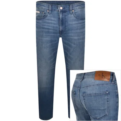 Calvin Klein Jeans Slim Taper Fit Jeans Blue