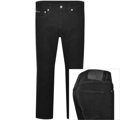 Calvin Klein Jeans Straight Fit Jeans Black