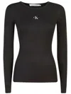 Calvin Klein Jeans Sweaters In Black