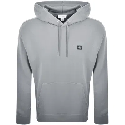 Calvin Klein Jeans Terry Hoodie Grey