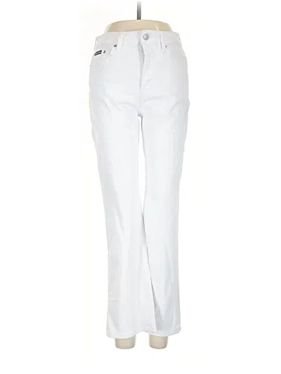 Pre-owned Calvin Klein Jeans In White
