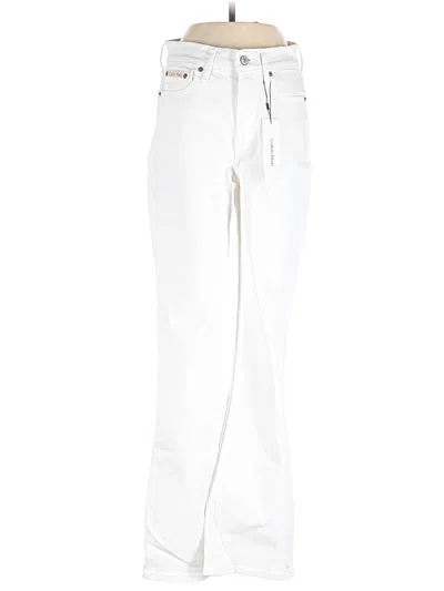 Pre-owned Calvin Klein Jeans In White