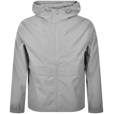 Calvin Klein Jeans Windbreaker Jacket Grey In Gray