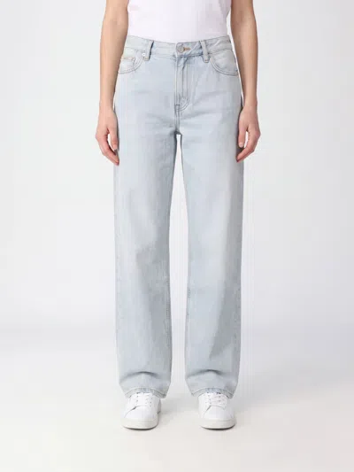 Calvin Klein Jeans Woman Color Indigo In Blue