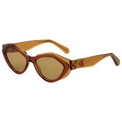 Calvin Klein Jeans Women's Sunglasses In Brown