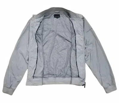Pre-owned Calvin Klein Jeans Zipper Windbreaker In Grey