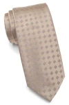 Calvin Klein Jerry Neat Tie In Taupe