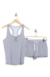 Calvin Klein Jersey Tank & Shorts Pajama 2-piece Set