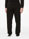 Calvin Klein Tapered Track Pants In Black