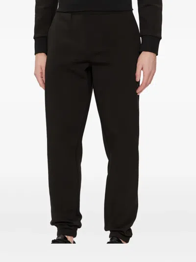 Calvin Klein Jersey Track Pants In Black