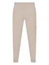 Calvin Klein Jersey Track Pants In Neutral
