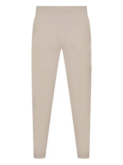 Calvin Klein Jersey Track Pants In Neutral