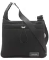 Calvin Klein Jessie Mesh Pocket Nylon Crossbody In Black
