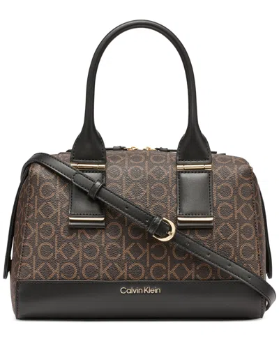 Calvin Klein Jett Small Logo Satchel