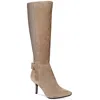 Calvin Klein Julietta Womens Solid Suede Knee-high Boots In Multi
