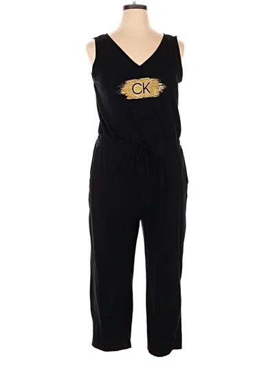 Pre-owned Calvin Klein Jumpsuit In Black