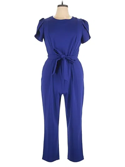 Pre-owned Calvin Klein Jumpsuit In Blue