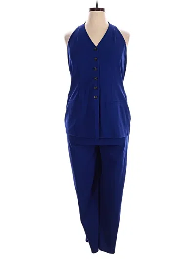 Pre-owned Calvin Klein Jumpsuit In Blue