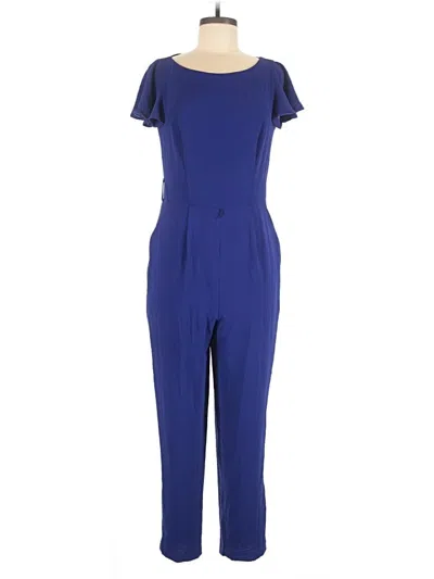 Pre-owned Calvin Klein Jumpsuit In Blue