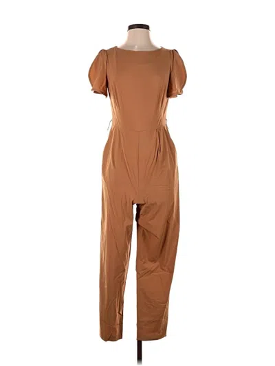 Pre-owned Calvin Klein Jumpsuit In Brown