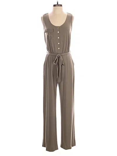 Pre-owned Calvin Klein Jumpsuit In Brown