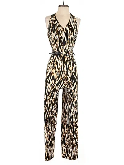 Pre-owned Calvin Klein Jumpsuit In Gold