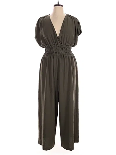 Pre-owned Calvin Klein Jumpsuit In Green