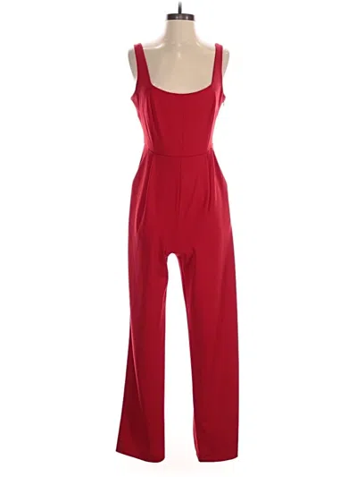 Pre-owned Calvin Klein Jumpsuit In Red