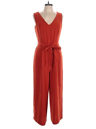 Pre-owned Calvin Klein Jumpsuit In Red